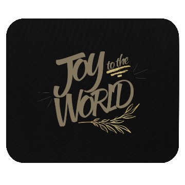 Discover joy to the world Mouse Pads