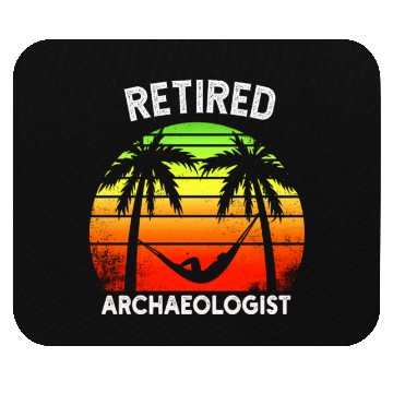 Discover Twilight of Discovery: A Retired Archaeologist Mouse Pads