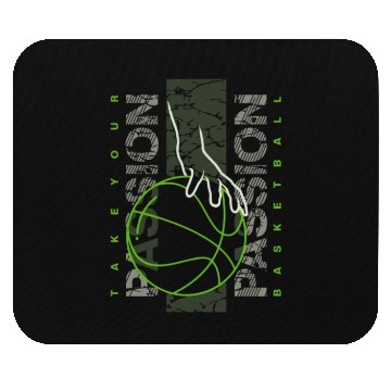 Discover Basketball in Brooklyn Street Vector Mouse Pads Desig