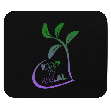 Discover keep IT HALAL Mouse Pads