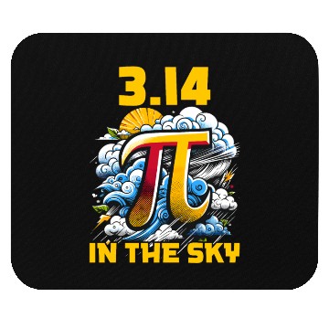 Discover Funny Pi Day 2024 3,14 Pi Number Symbol Math Mouse Pads