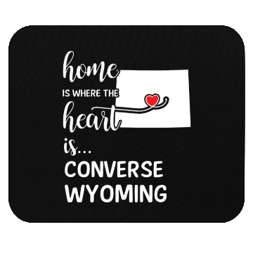 Discover Converse County Wyoming Is Where My Heart IsGift Mouse Pads