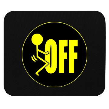 Discover F Off ©WhiteTigerLLC.Com LIKE US ON FACEBOOK Mouse Pads
