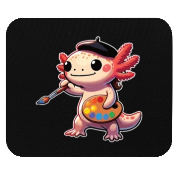 Discover Painter Art Artist Axolotl Mouse Pads