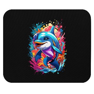 Discover Song of the Sea (if the dolphin is vocalizing) Mouse Pads
