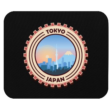 Discover Tokyo Forever Traveler And Nature Lover Gift Mouse Pads