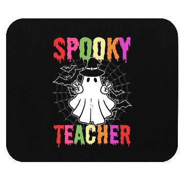 Discover Spooky Teacher Preschool Teacher Mouse Pads