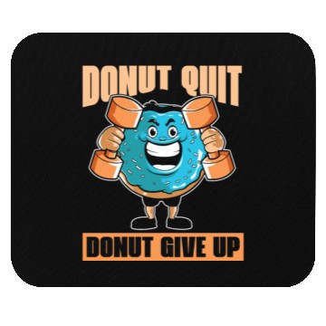 Discover Fitness Donut Donut Gym Mouse Pads