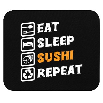 Discover Sushi Fish Soy Mouse Pads