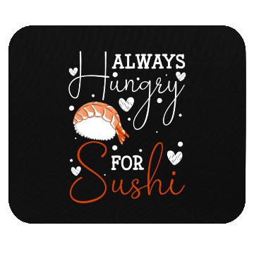 Discover Japanese Fish Maki Cuisine Mouse Pads