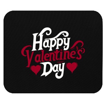Discover Typography Mouse Pads Design Happy Valentine s Day