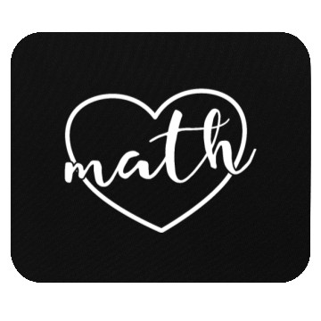 Discover Math Heart Back To School Mathematics Math Teacher Mouse Pads