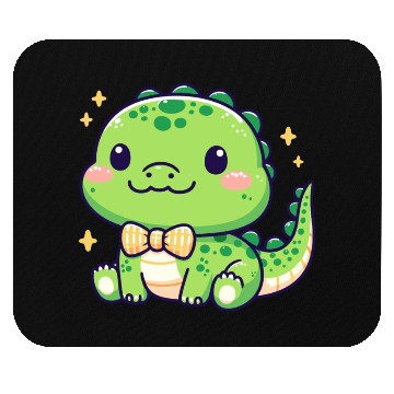 Discover Playful Alligator Cartoon Mouse Pads