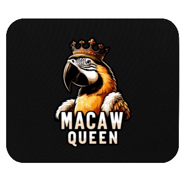 Discover Blue Gold Macaw Ornithologist Macaw Queen Mouse Pads