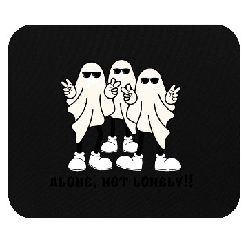 Discover Alone, not lonely!!! Mouse Pads