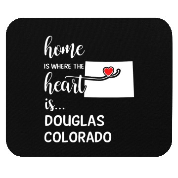 Discover Douglas County Colorado Is Where My Heart Is Cool Mouse Pads