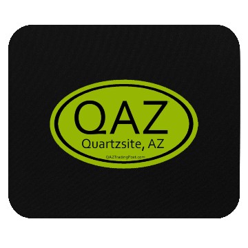Discover QAZ Black w/Green Mouse Pads