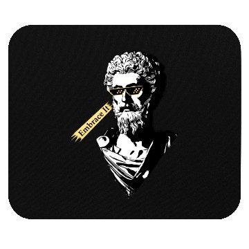 Discover Embrace It Marcus Aurelius Funny Mouse Pads