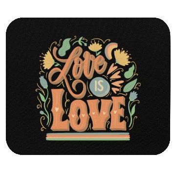 Discover love is love Mouse Pads