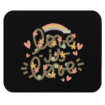 Discover love is love Mouse Pads