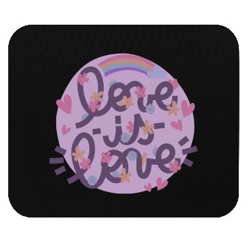 Discover love is love Mouse Pads