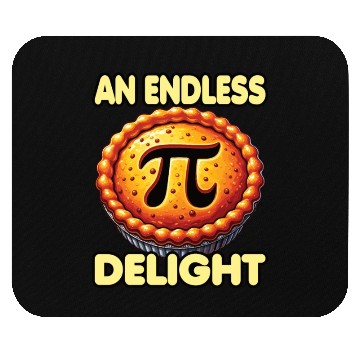 Discover Pi Day 3.14 Nerd Humor & Math Symbol Fun Design Mouse Pads