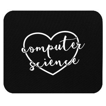 Discover Computer Science Heart Computer Science Teacher Mouse Pads