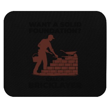 Discover Bricklayer Brick Mason Masonry Brickwork Builder Mouse Pads