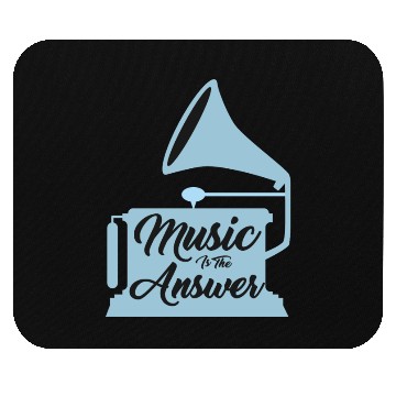 Discover Music is the Answer Mouse Pads