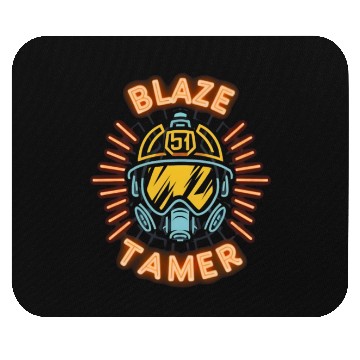 Discover Firefighter: Blaze Tamer Mouse Pads