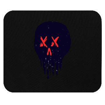 Discover Eternal Embrace - Gothic Skull Mouse Pads