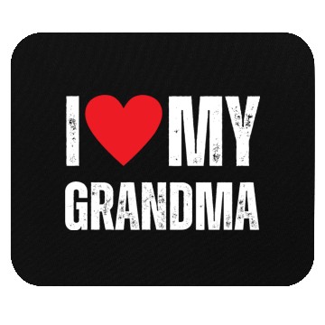Discover I Love My Grandma Mouse Pads
