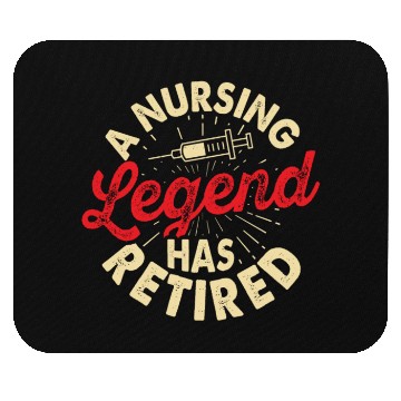 Discover A Nursing Legend Has Retired Mouse Pads