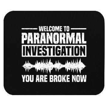 Discover Ghost Hunt | Ghost Hunters Scary Gift Ideas Mouse Pads
