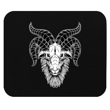 Discover Devil Baphomet Goat Head Mouse Pads