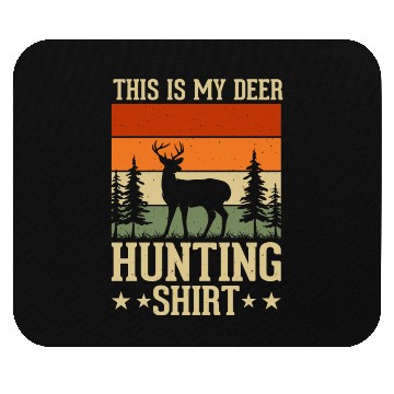 Discover This Is My Deer Hunting Mouse Pads