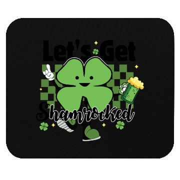 Discover Let s Get Shamrocked St Patricks Day Mouse Pads