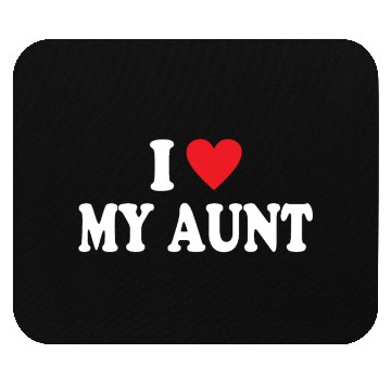 Discover I Love My Aunt Mouse Pads