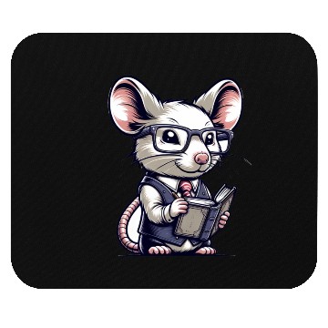 Discover Cute Mouse Teacher Mouse Pads