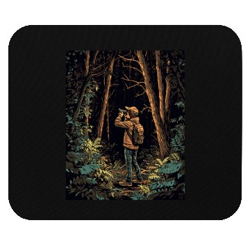 Discover Photography Forest Nature Photographer Camera Mouse Pads