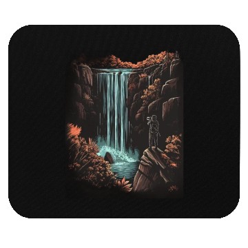 Discover Photography Waterfall Nature Photographer Camera Mouse Pads
