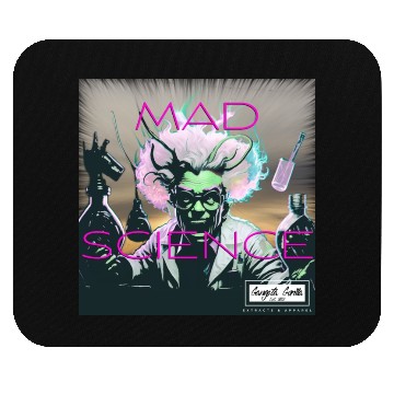 Discover Gangsta Gorilla-Mad Science Mouse Pads
