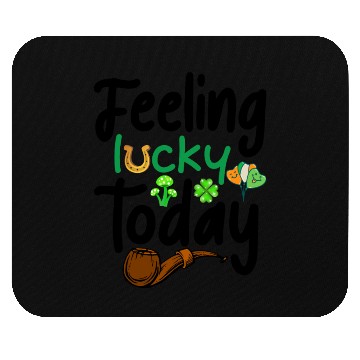 Discover Feeling Lucky today Mouse Pads
