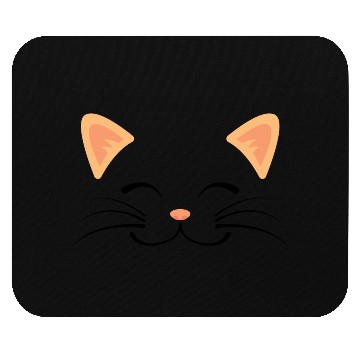Discover Floating Cat Face Mouse Pads