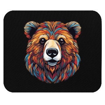 Discover Grizzly Bear Mouse Pads