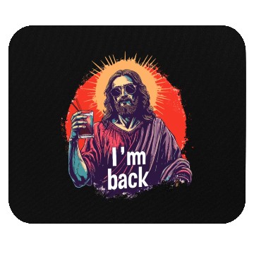 Discover Jesus Christ Easter I'm Back Party Mouse Pads