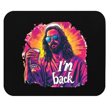 Discover Jesus Christ Easter I'm Back Party Mouse Pads