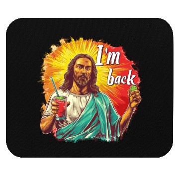 Discover Jesus Christ Easter I'm Back Party Mouse Pads