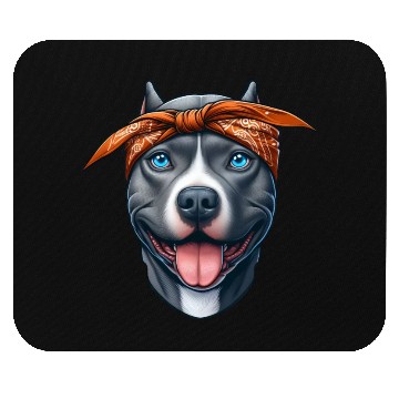 Discover Pitbull The Gangster Mouse Pads