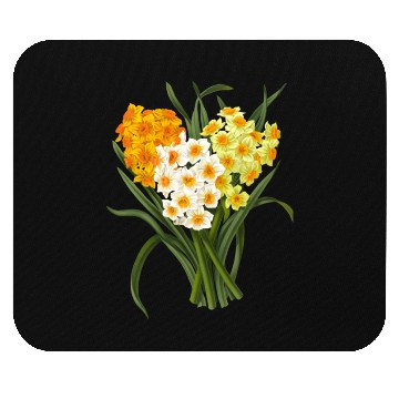 Discover Daffodil Bunch Daffodils He Daffodil Mouse Pads